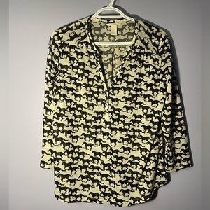 Women’s Medium Blouse with Horses